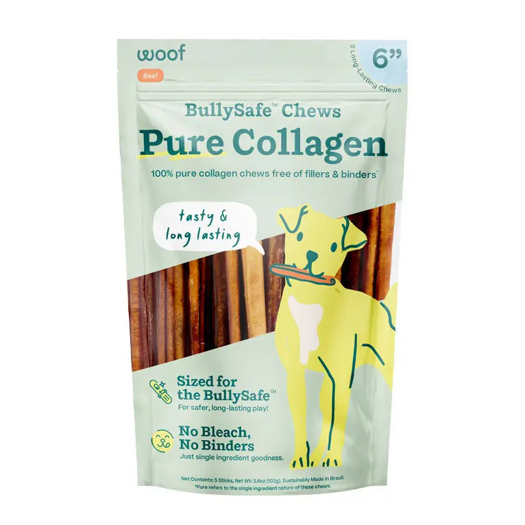 Woof Pet Bullysafe Pure Collagen Chews Dog Treat Woof Pet