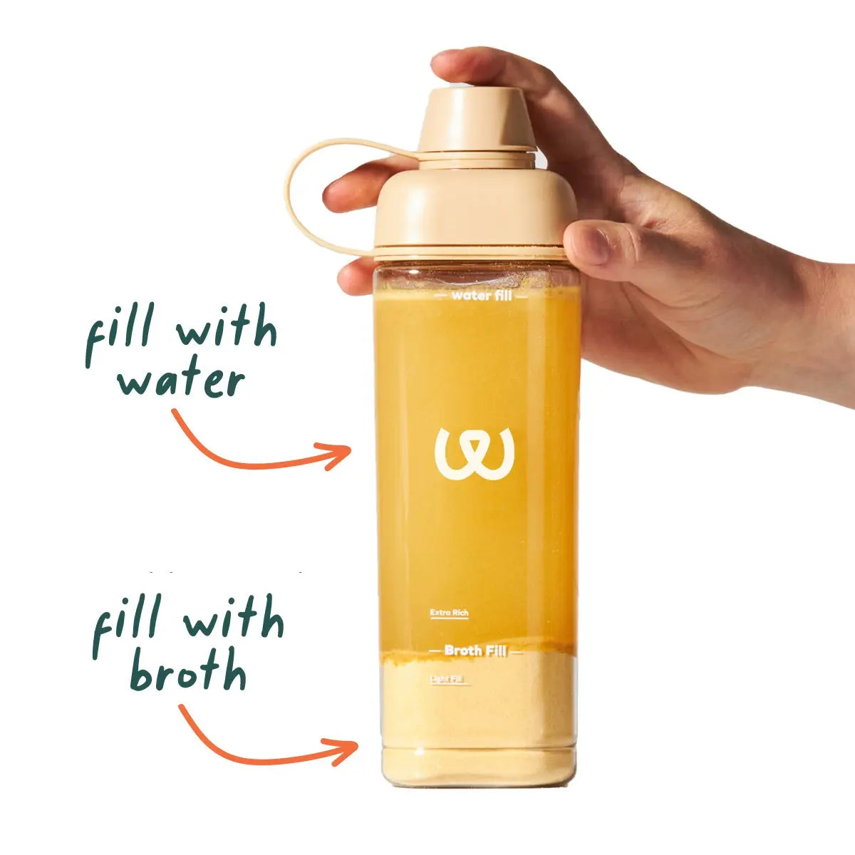 Woof Pet Doggy Broth Companion Bottle Woof Pet