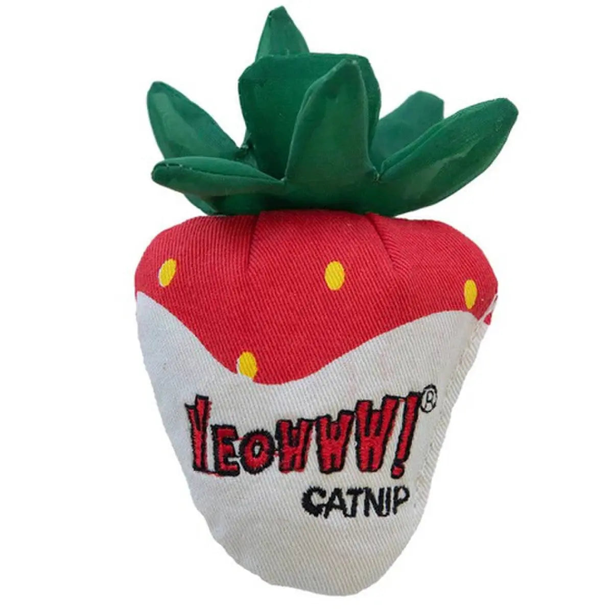 Yeowww! Strawberry Cat Toy Ducky World Yeowww!®