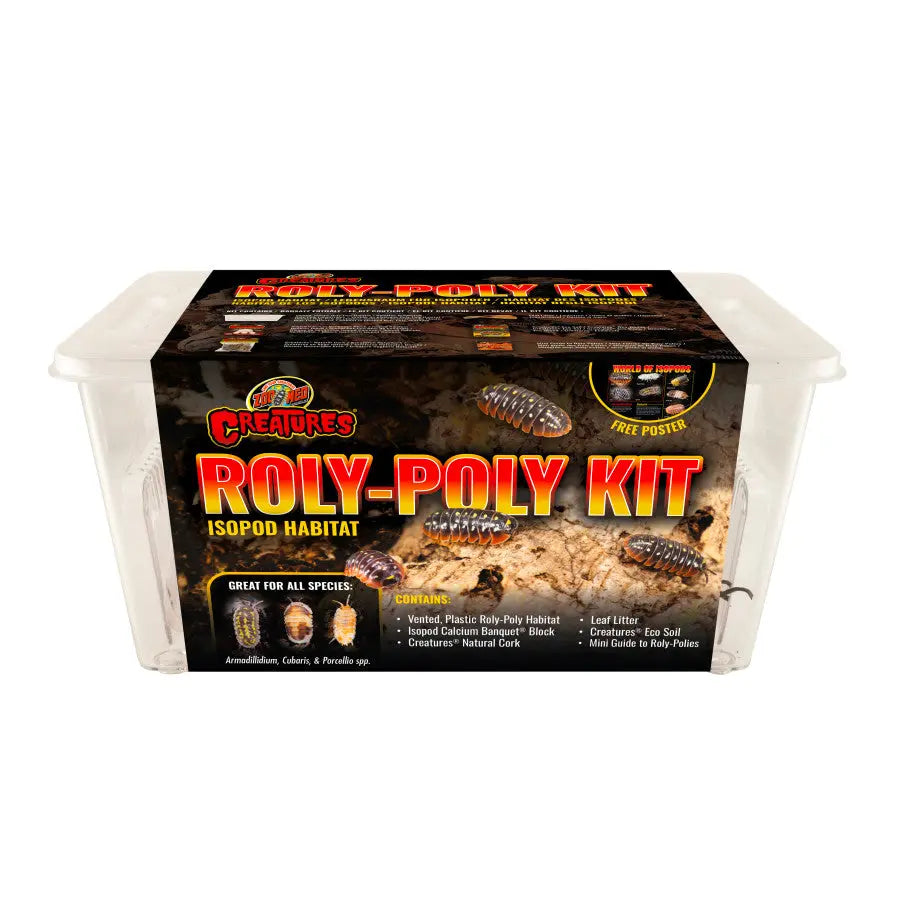 Zoo Med Creatures Roly Poly Isopod Habitat Kit Zoo Med Laboratories