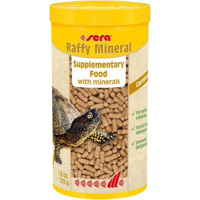 sera Raffy Mineral Pellets Turtle Food 7.6 oz sera