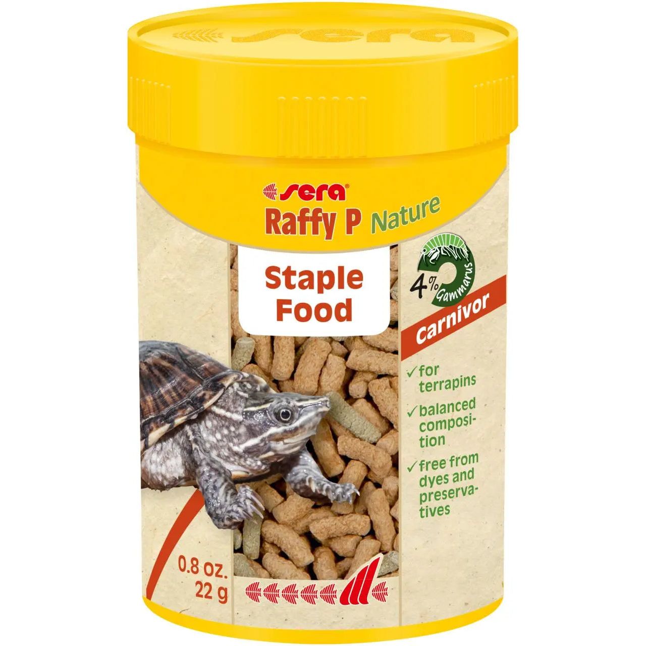 sera Raffy P Sticks Nature Turtle Food sera