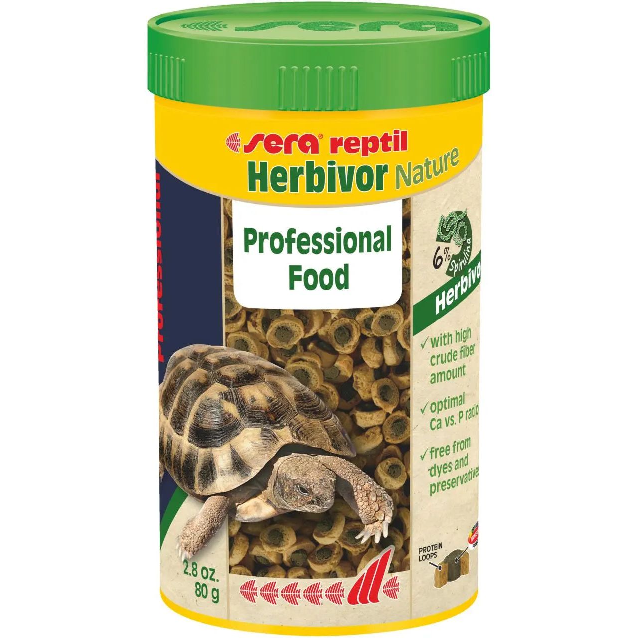 sera Reptil Professional Herbivor Nature Reptile Food sera