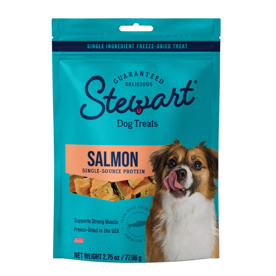 Stewart Single Ingredient Salmon Freeze-Dried Dog Treats - Talis Us