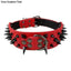 2" Wide Sharp Spiked Studded Leather Dog Collars Pitbull Bulldog Big Dog Collar Adjustable Talis Us