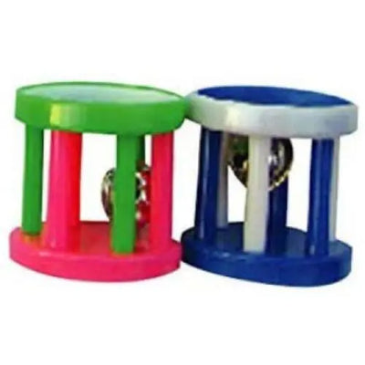 AE Cage Company Happy Beaks Small Barrel Foot Toy for Birds A&E Cage Company