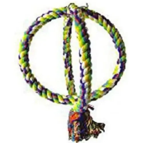 AE Cage Company Small Interlocking Double Rope Swing Bird Toys A&E Cage Company