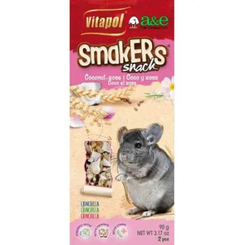 A&E Cage Company Smakers Coconut-Rose Sticks for Chinchillas A&E Cage Company