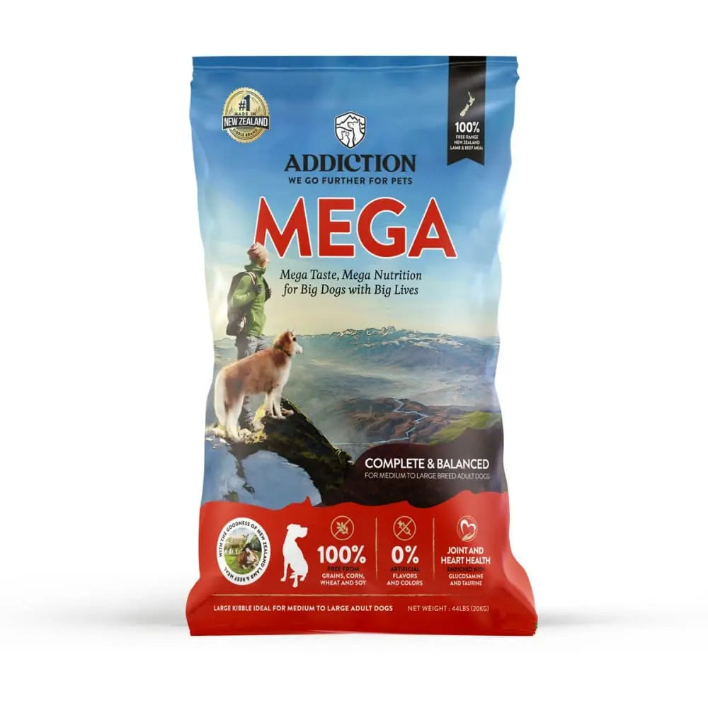 Addiction Pet Foods Mega Grain Free Dry Dog Food Addiction