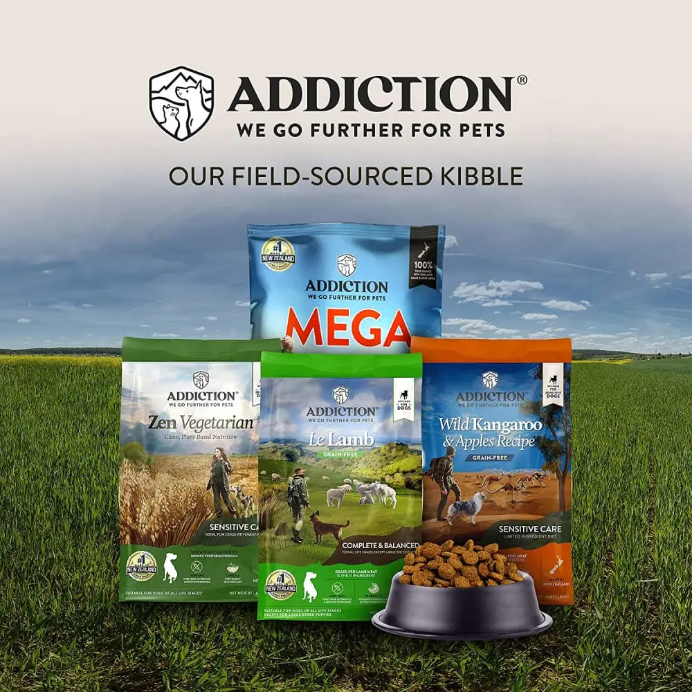 Addiction Zen Vegetarian Grain Free Dry Dog Food Addiction