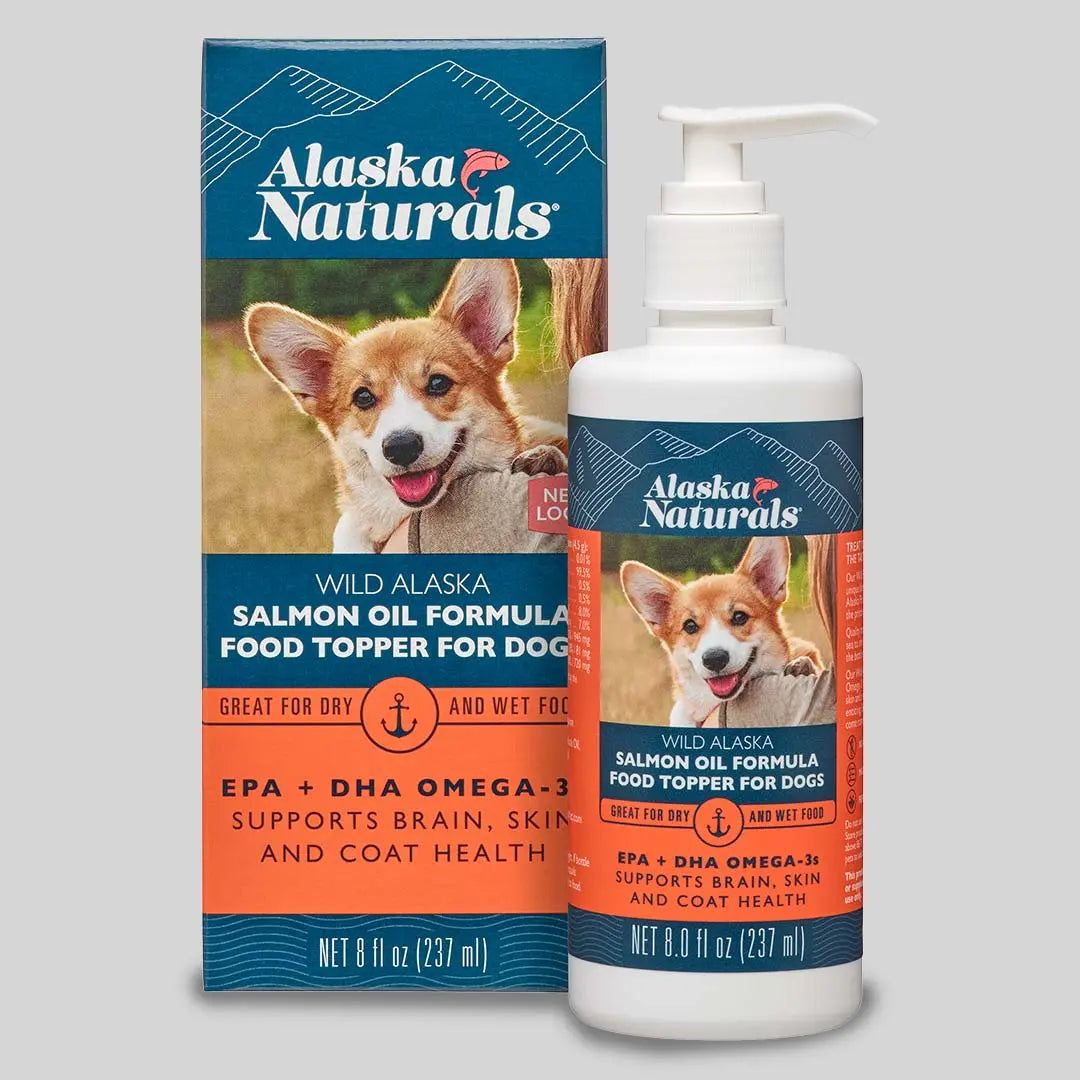 Alaska Naturals Wild Alaskan Salmon Oil Formula Dog Supplement Alaska Naturals