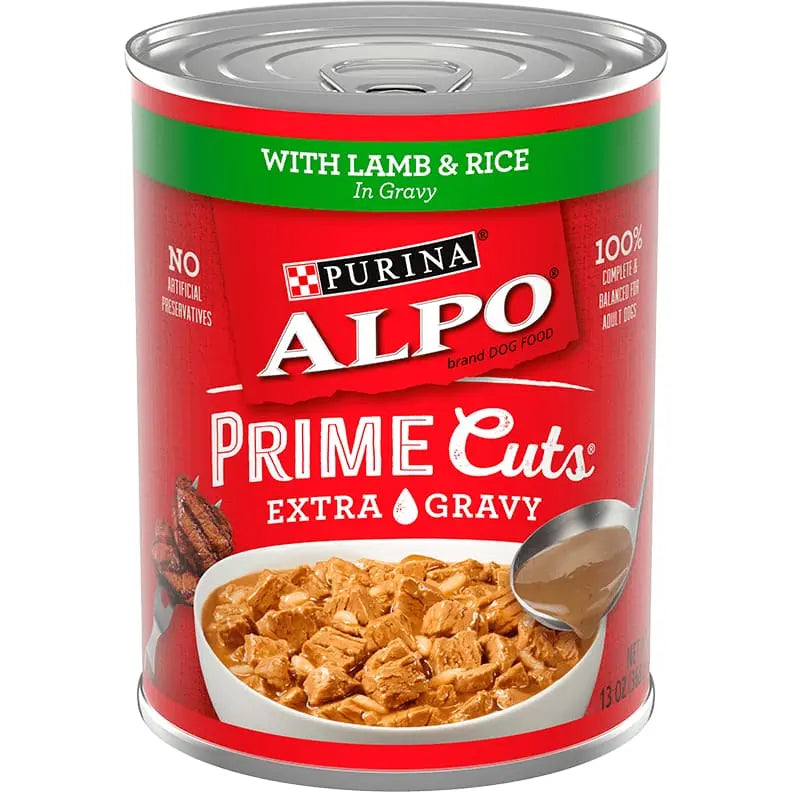 Alpo Prime Cuts Lamb & Rice In Gravy 12 / 13 oz Purina ALPO