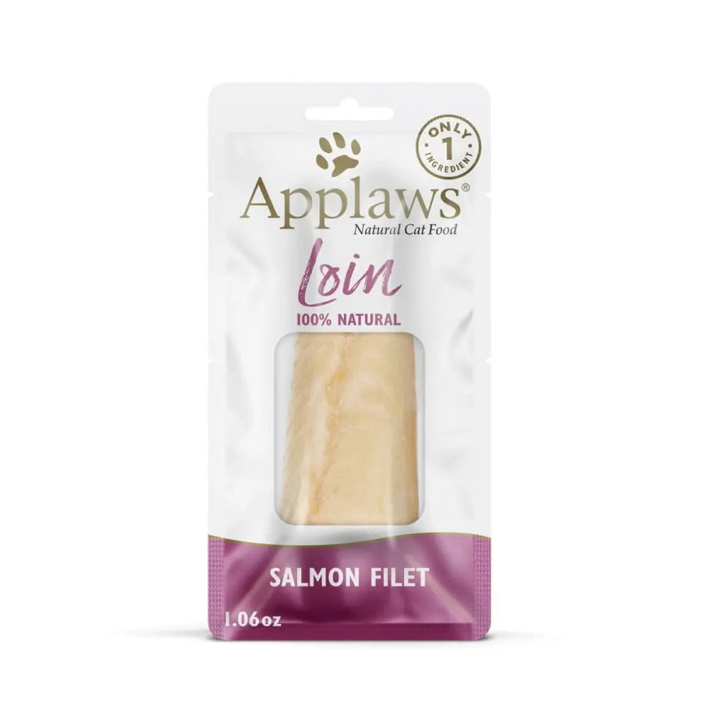 Applaws Natural Cat Treat Salmon 1.06oz Loin 12/cs Applaws