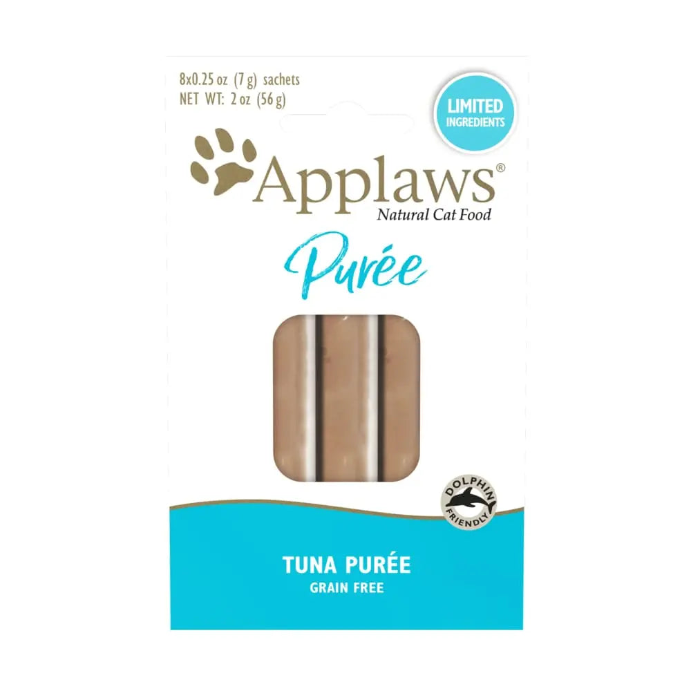 Applaws Natural Cat Treat Tuna Puree 8 x 0.25oz 10/cs Applaws