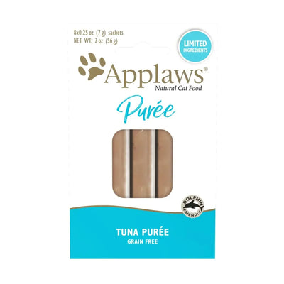 Applaws Natural Cat Treat Tuna Puree 8 x 0.25oz 10/cs Applaws