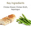 Applaws Natural Wet Cat Food Chicken Breast with Asparagus in Broth 2.47oz Pouch 12ct Applaws