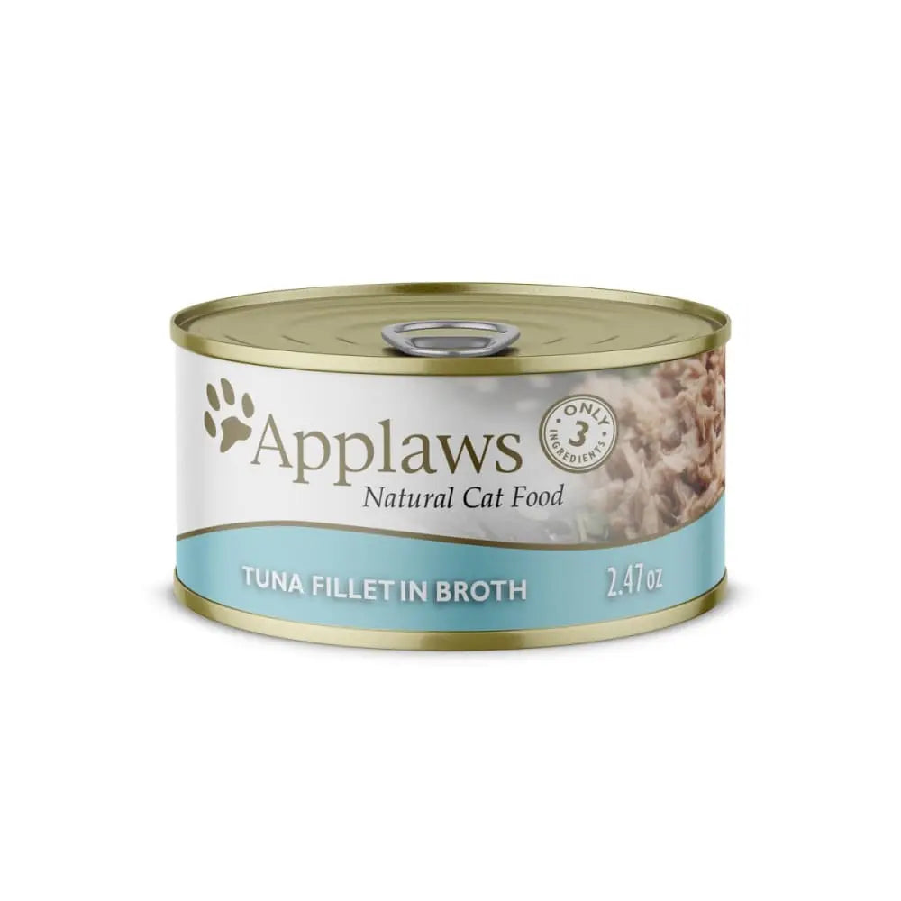 Applaws Natural Wet Cat Food Tuna Fillet in Broth 24/cs Applaws