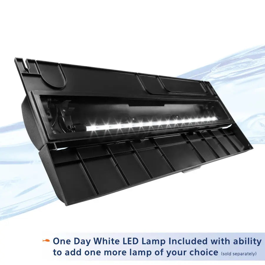 Aqueon Deluxe LED Full Hood Aquarium Light Black Color Aqueon®