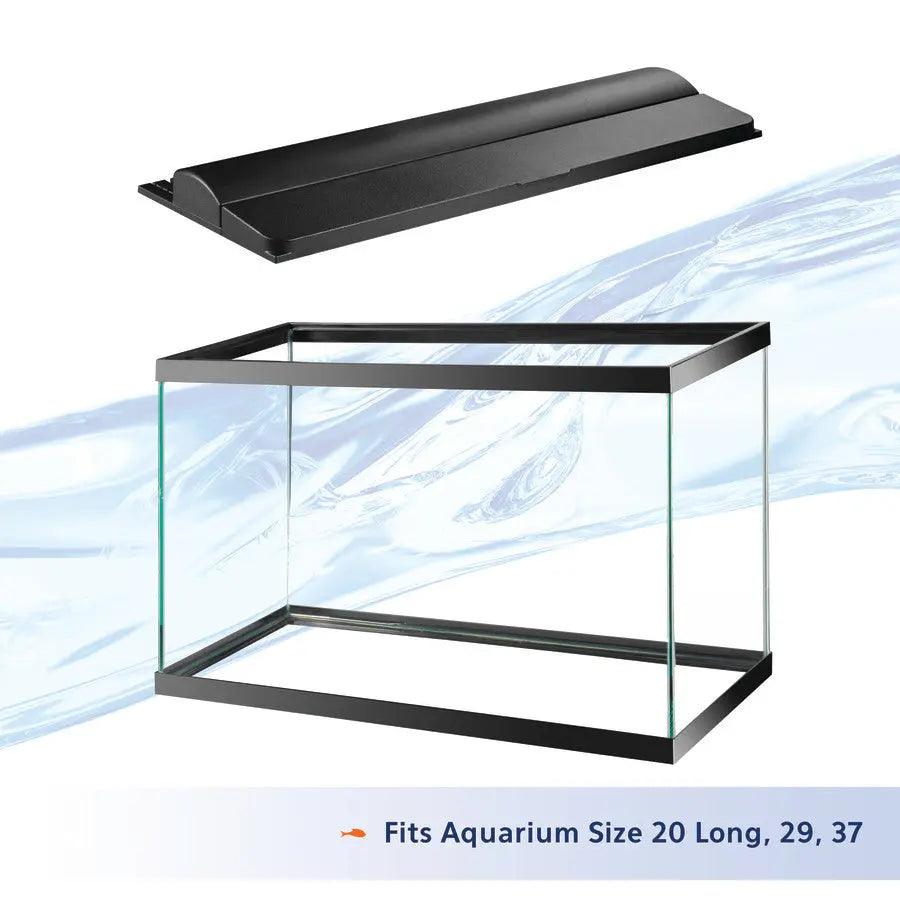 Aqueon Deluxe LED Full Hood Aquarium Light Black Color Aqueon®