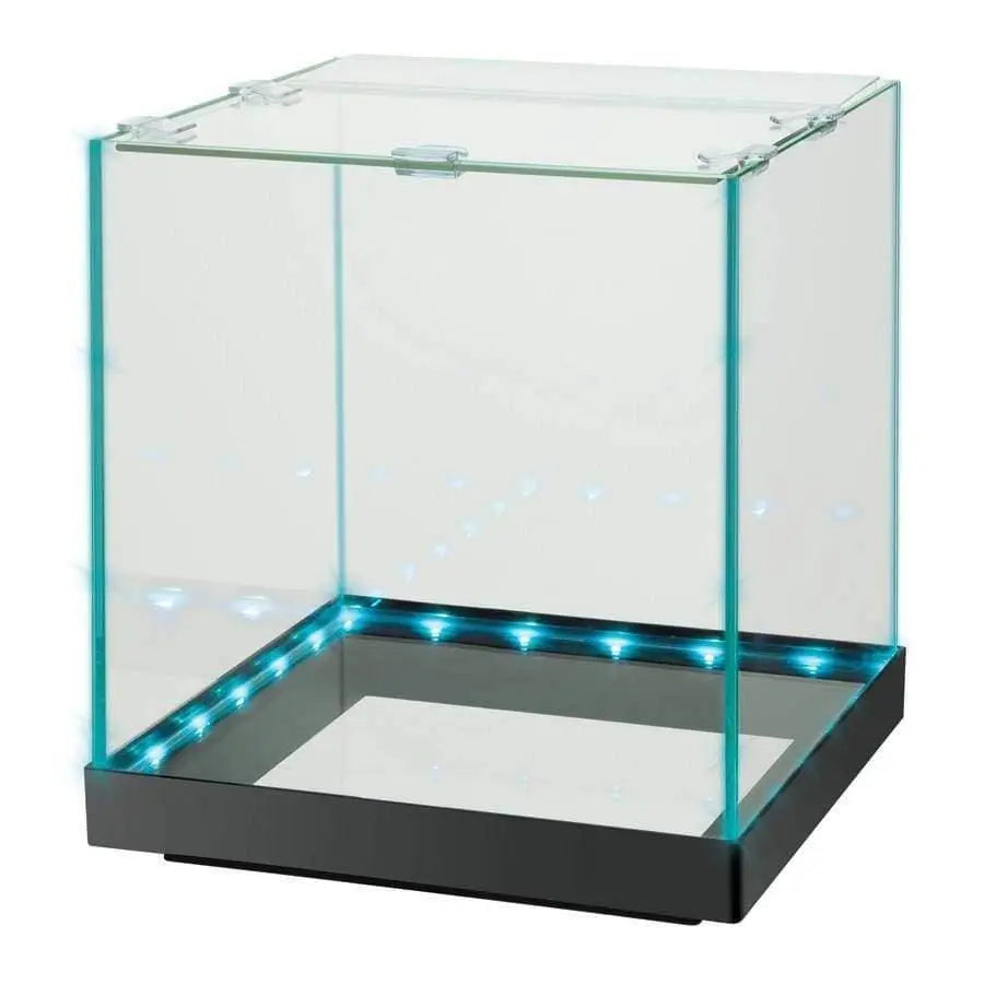 Aqueon Edgelit Cube Glass Aquarium Vibrant LED Remote Control Aqueon® CPD