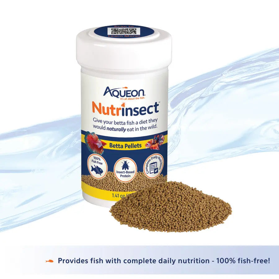 Aqueon Nutrinsect Fish-Free Fish Food Aqueon