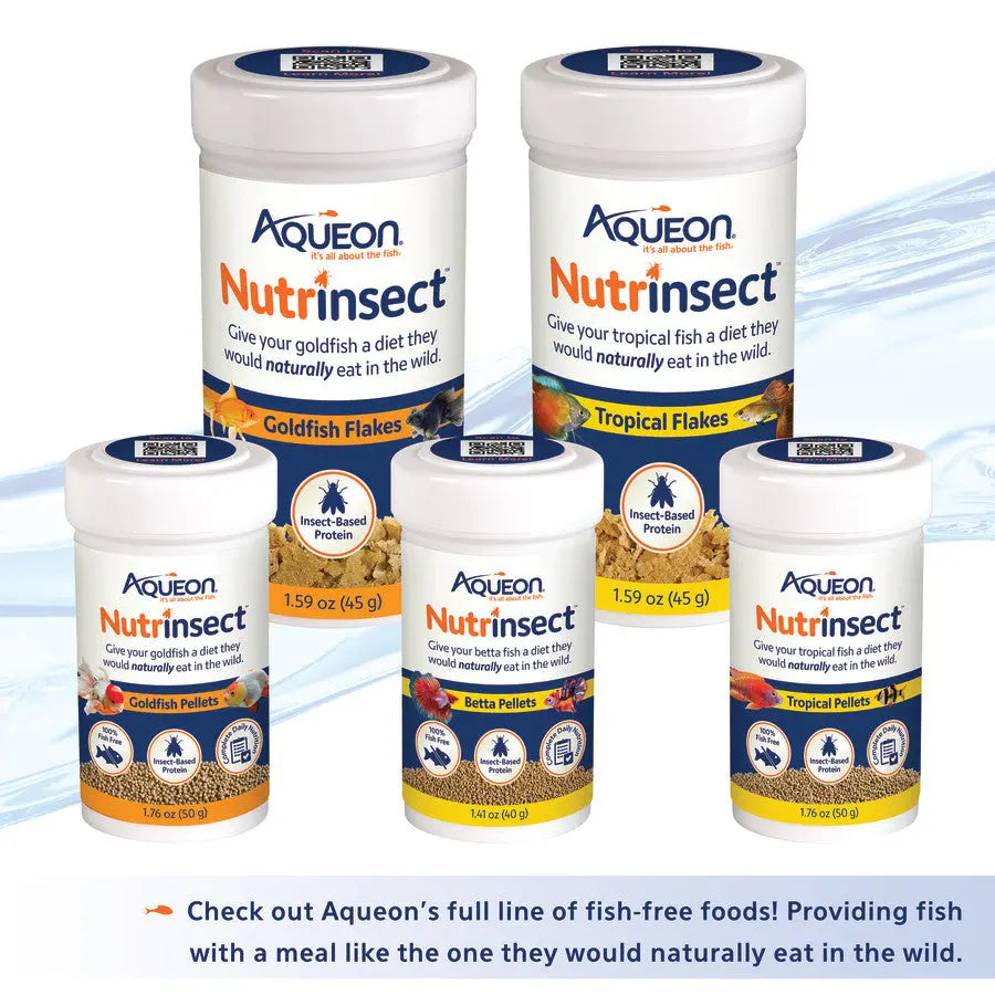 Aqueon Nutrinsect Fish-Free Fish Food Aqueon