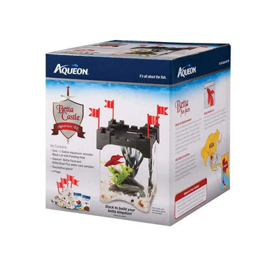 Aqueon® Betta Castle Aquarium Kit 6.13 X 6.13 X 7 Inch Aqueon®