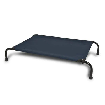 Aspen Elevated Dog Bed Navy Blue 1ea/Large Aspen Pet®CPD