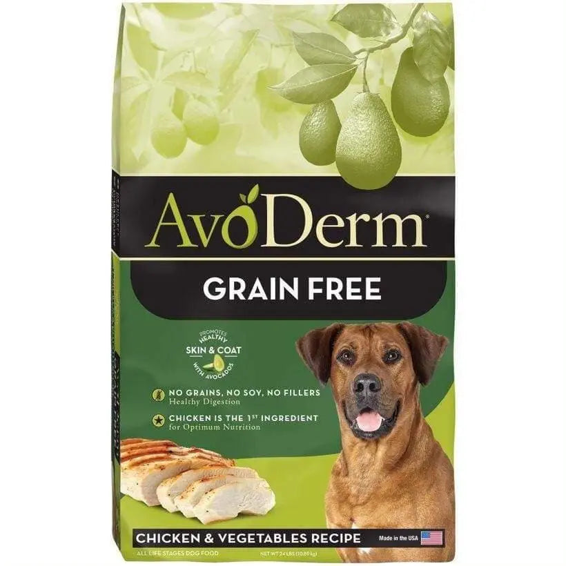 AvoDerm Grain Free Chicken and Vegetables Dry Dog Food AvoDerm CPD