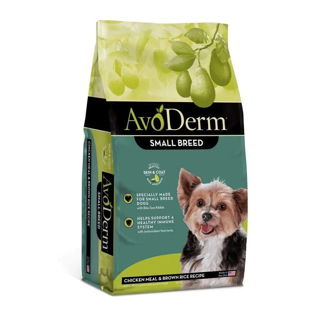 AvoDerm Natural Chicken Meal & Brown Rice - Small Breed Dry Dog Food AvoDerm CPD