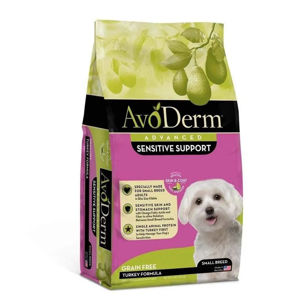 Avoderm Grain Free LID Revolving Menu Turkey Recipe Small Breed Dry Dog Food 4lb AvoDerm CPD