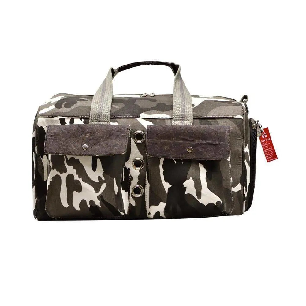 Bark-n-Bag Sauvignon Barc Cotton/Cork Camo Pet Carrier bark n bag®WP