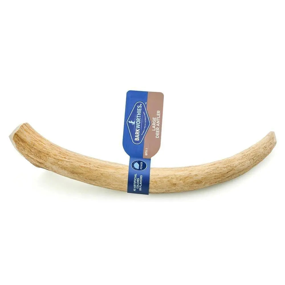 Barkworthies Dog Deer Antler Whole Dog Chew Barkworthies