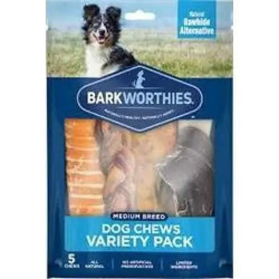 Barkworthies Variety Pack Dog Chews Barkworthies