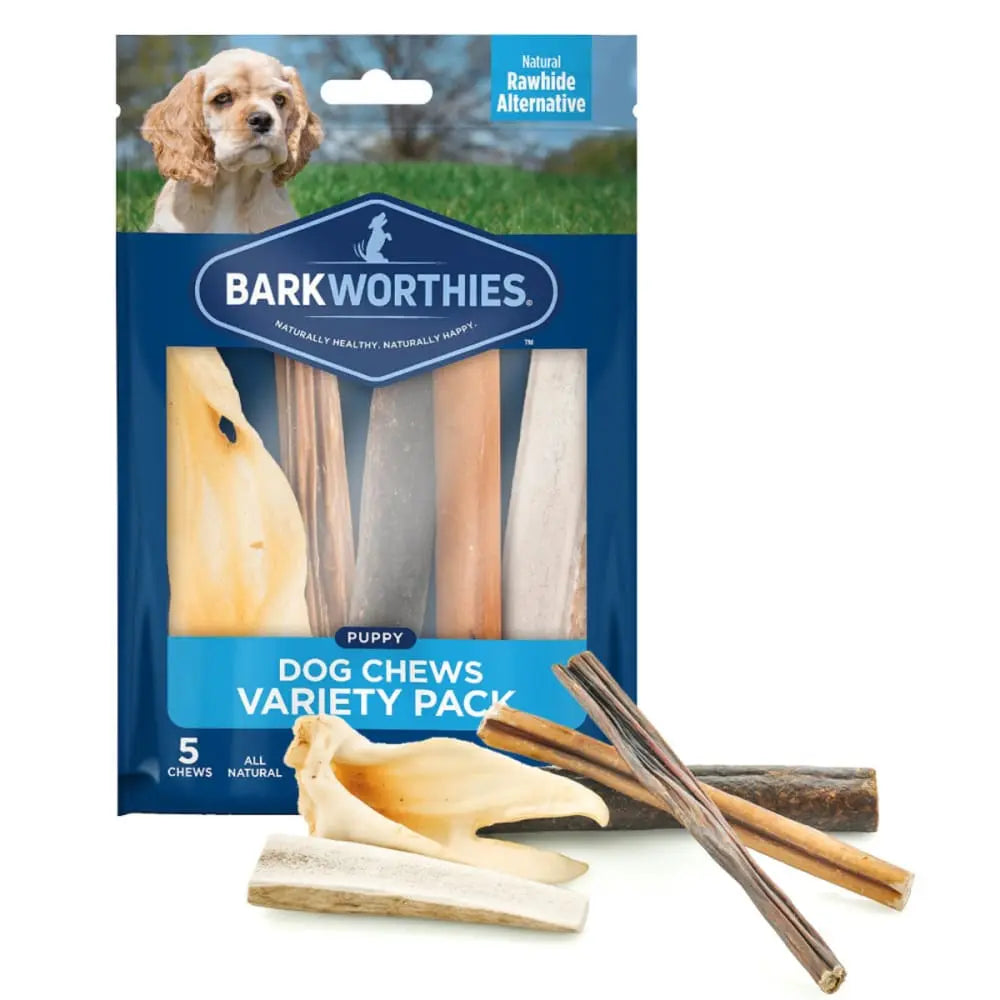 Barkworthies Variety Pack Dog Chews Barkworthies