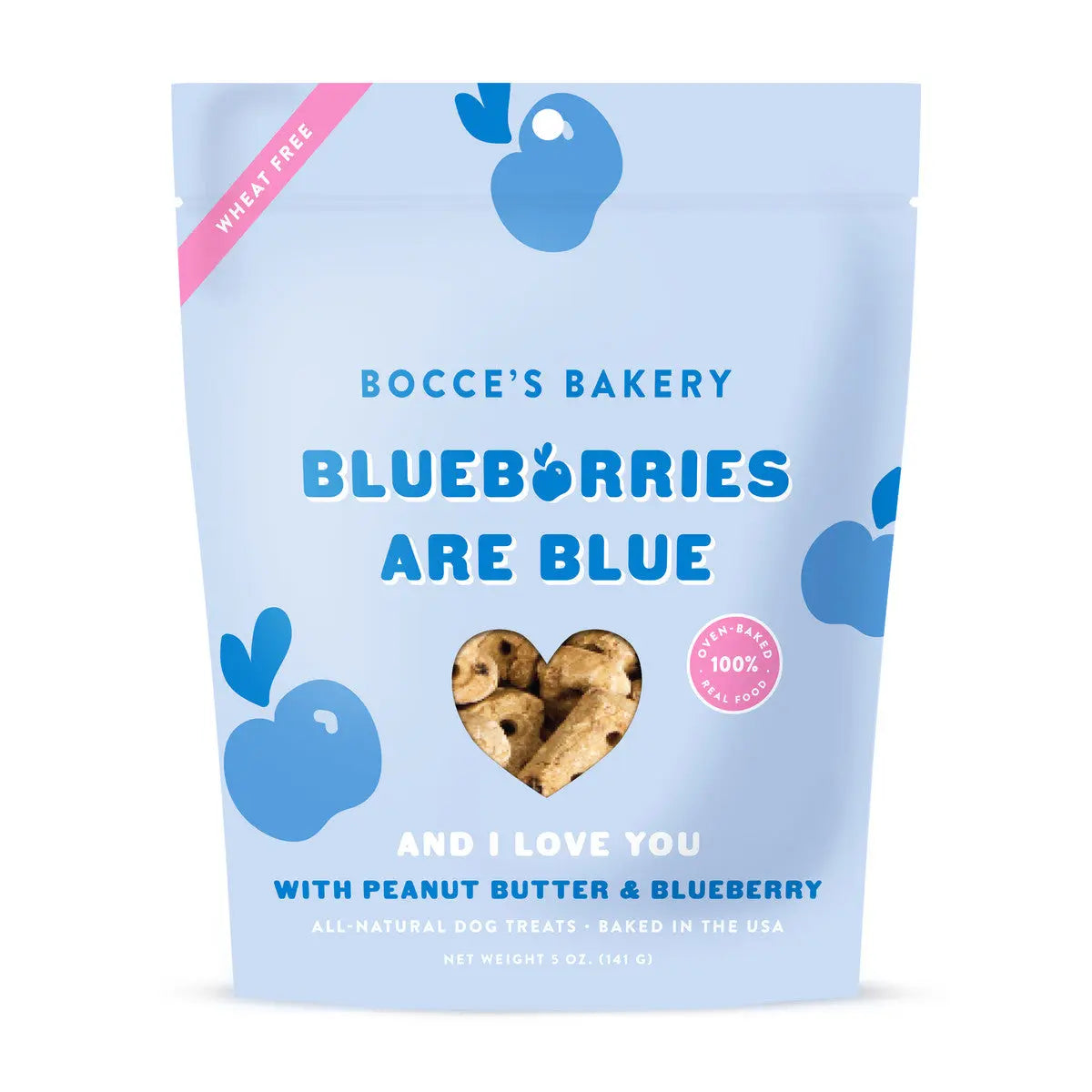 Bocce's Bakery Blueberries are Blue Dog Biscuits Bocce's Bakery