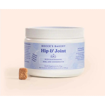 Bocce's Bakery Hip & Joint 60 Count Soft Chew Dog Supplements Bocce's Bakery