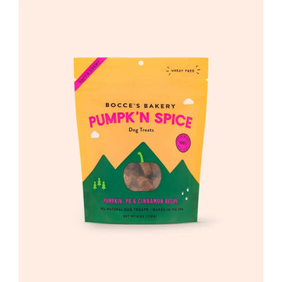 Bocce's Bakery Pumpk'n Spice 6oz Soft & Chewy Dog Treats Bocce's Bakery