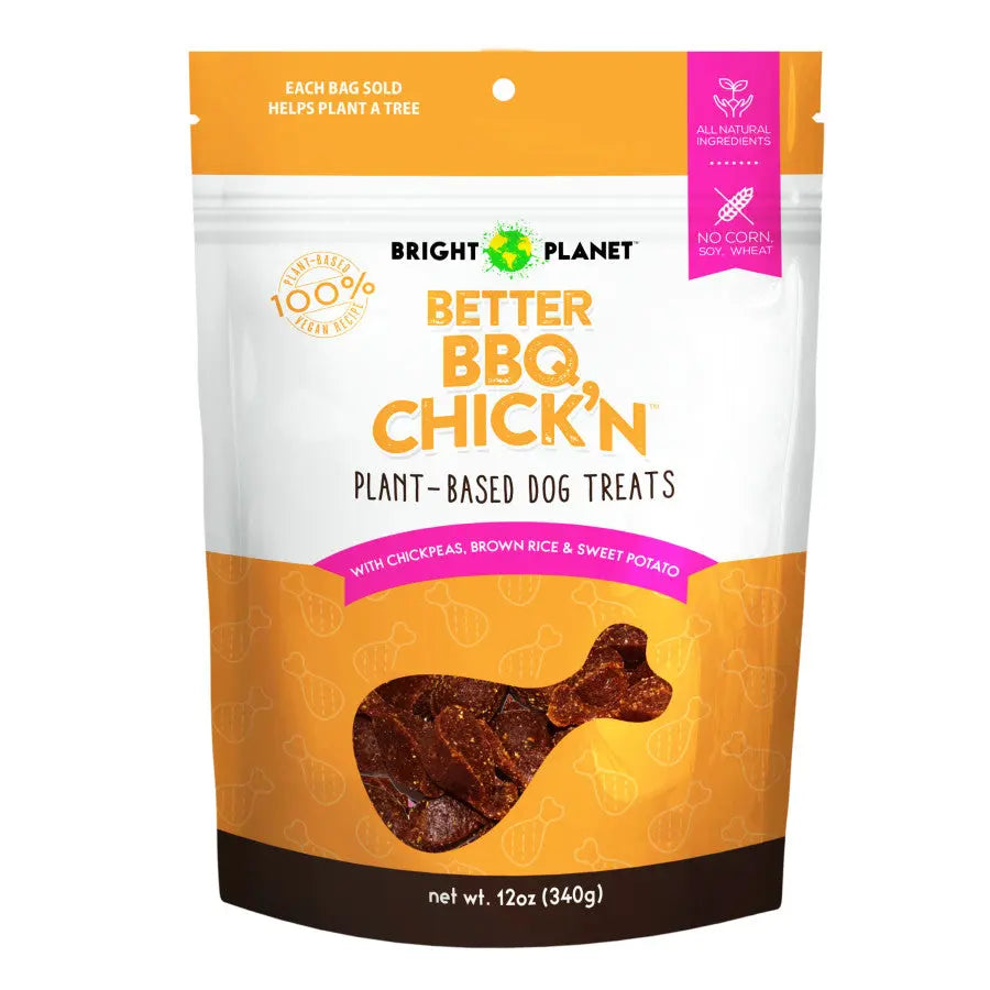 Bright Planet Pet Better BBQ Chick'n Dog Treat Bright Planet Pet