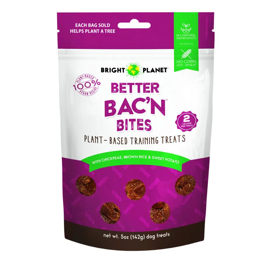 Bright Planet Pet Better Bac'n Bites Dog Treat 5 oz Bright Planet Pet