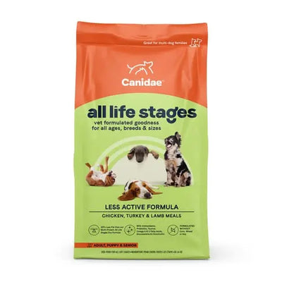 CANIDAE All Life Stages Less Active Formula Dry Dog Food Chicken, Turkey, Lamb & Fish Meal Canidae CPD