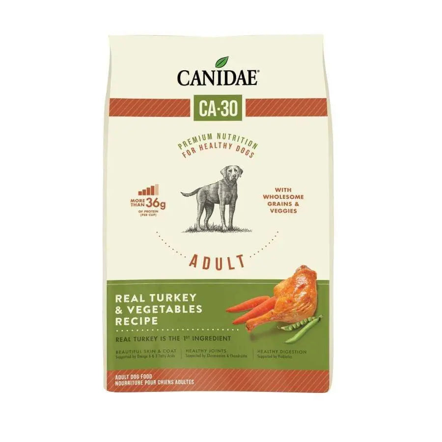 CANIDAE CA-30 Real Turkey, Peas & Carrots Recipe Dry Dog Food Canidae CPD