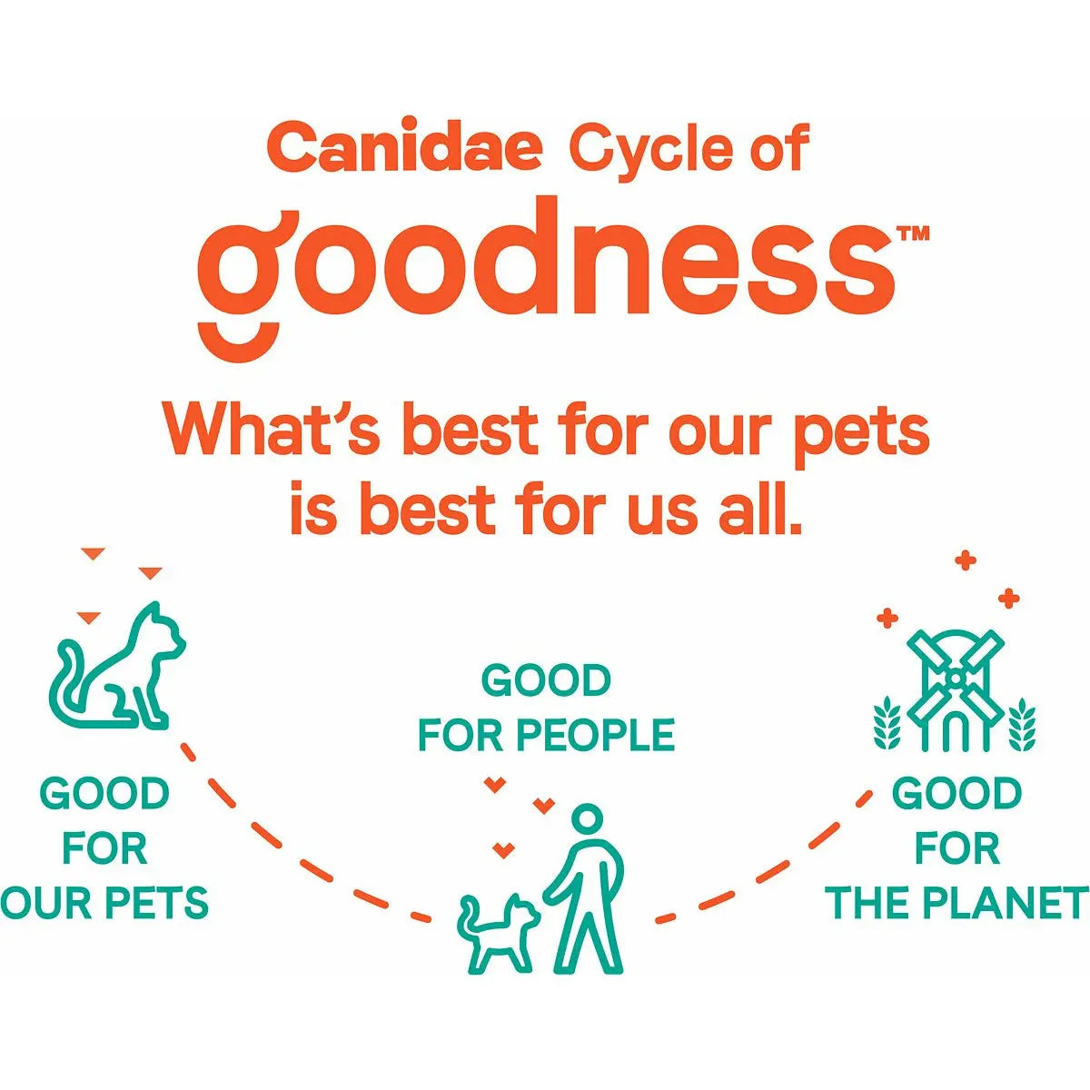 CANIDAE Goodness for Joints Formula with Real Salmon Dry Cat Food Canidae CPD