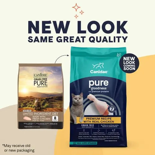 CANIDAE PURE Elements Formula with Chicken Limited Ingredient Dry Cat Food Canidae CPD