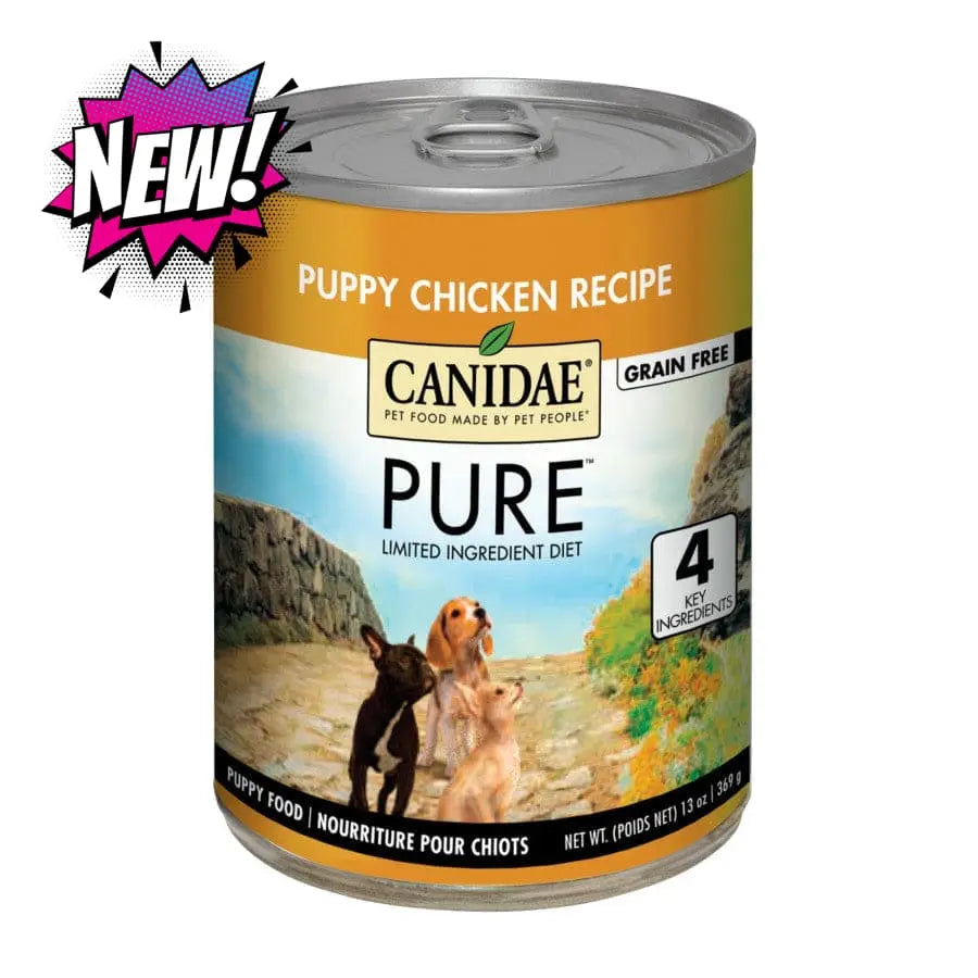 CANIDAE PURE Grain-Free Foundations Puppy Wet Dog Food Chicken, 12ea/13 oz CANIDAE