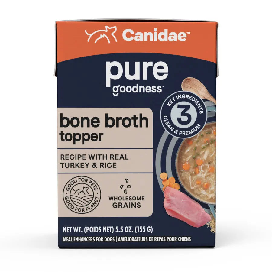 CANIDAE PURE goodness Bone Broth Topper 5.5 oz CANIDAE