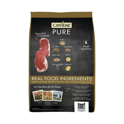 CANIDAE PURE with Wholesome Grains Real Beef & Barley Recipe Dry Dog Food Canidae CPD