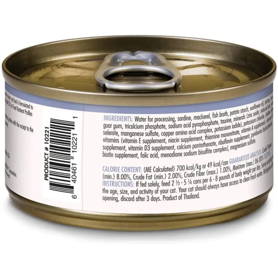 CANIDAE Pure Adore Wet Cat Food Sardine & Mackerel in Broth, 24ea/2.46 oz CANIDAE