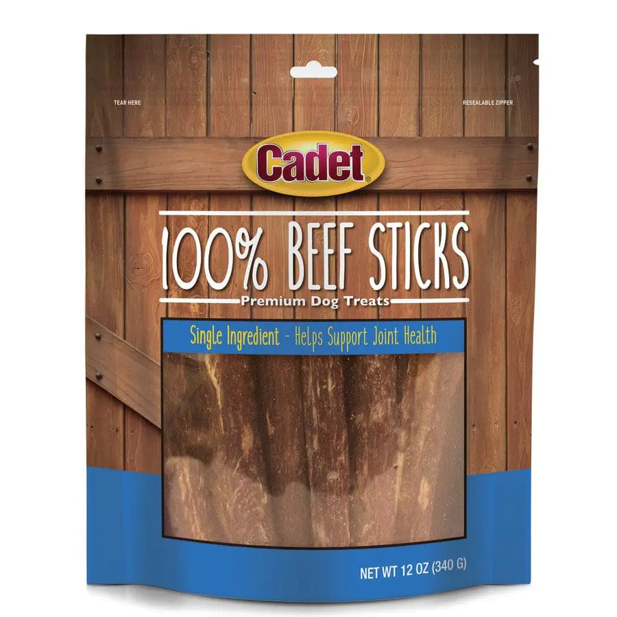 Cadet Beef Sticks for Dogs 12 oz Cadet