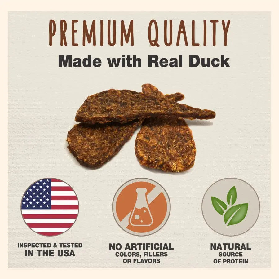 Cadet Gourmet Duck Jerky Dog Treats Cadet